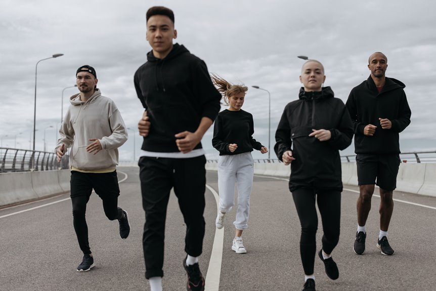premium active fashion joggers